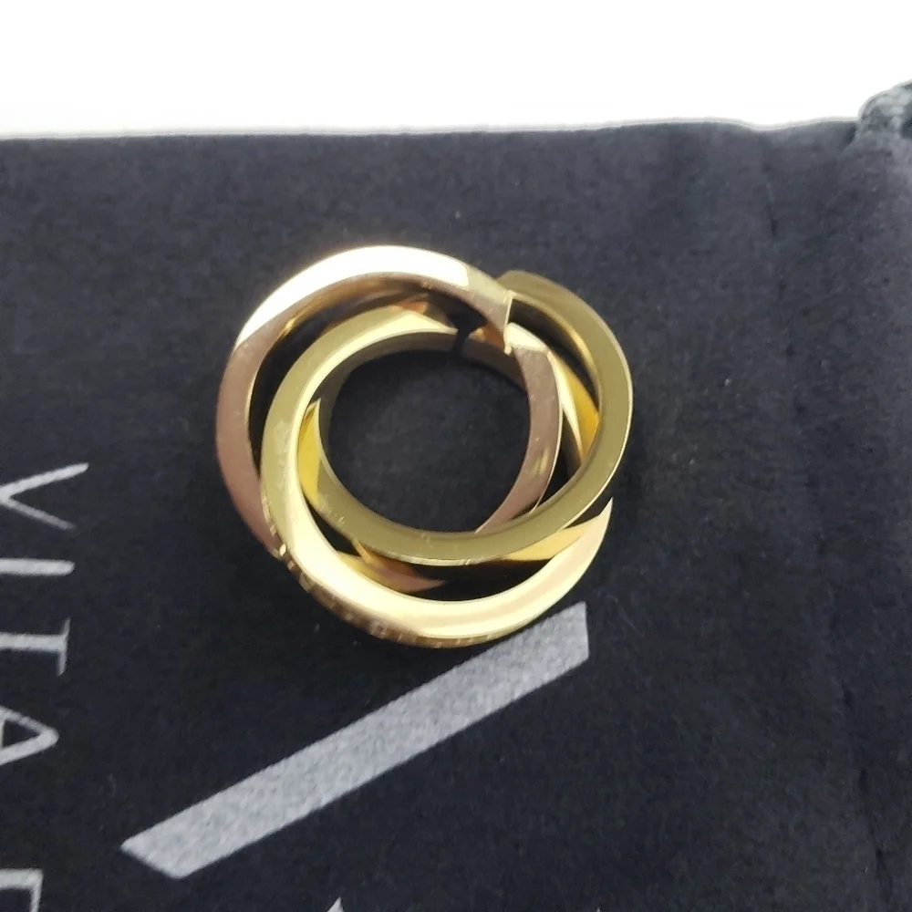 Vita Fede Cassio Pave Stackable Rings - Picture 6 of 9